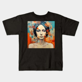 Symbolism Portrait. Kids T-Shirt